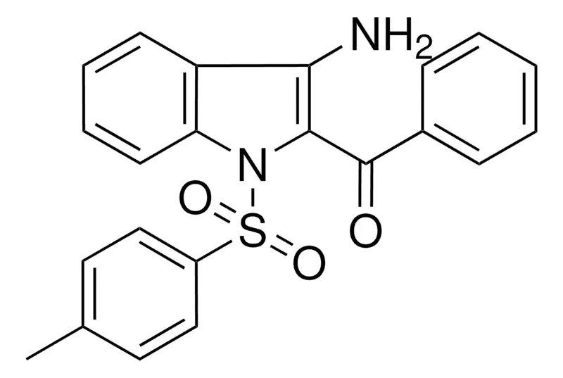 Sigma-Aldrich (3-AMINO-1-((4-METHYLPHENYL)SULFONYL)-1H-INDOL-2-YL)(PHENYL)METHANONE,AldrichCPR