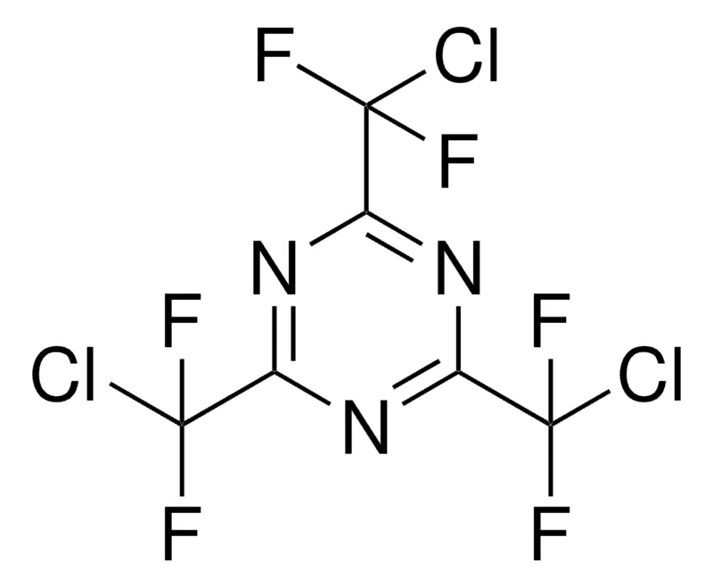 Sigma-Aldrich 2,4,6-TRIS-(CHLORO-DIFLUORO-METHYL)-(1,3,5)TRIAZINE,AldrichCPR