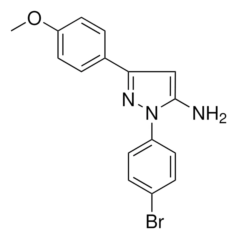 Sigma-Aldrich 1-(4-BROMOPHENYL)-3-(4-METHOXYPHENYL)-1H-PYRAZOL-5-AMINE，AldrichCPR