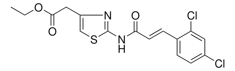 Sigma-Aldrich ETHYL (2-((3-(2,4-DICHLOROPHENYL)ACRYLOYL)AMINO)-1,3-THIAZOL-4-YL)ACETATE,AldrichCPR