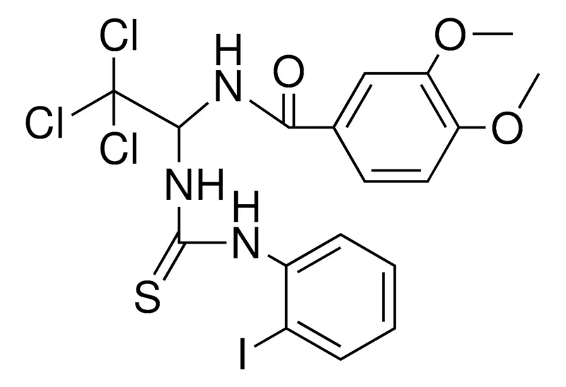 Sigma-Aldrich 3,4-DIMETHOXY-N-(2,2,2-TRICHLORO-1-(3-(2-I-PHENYL)-THIOUREIDO)-ETHYL)-BENZAMIDE，AldrichCPR