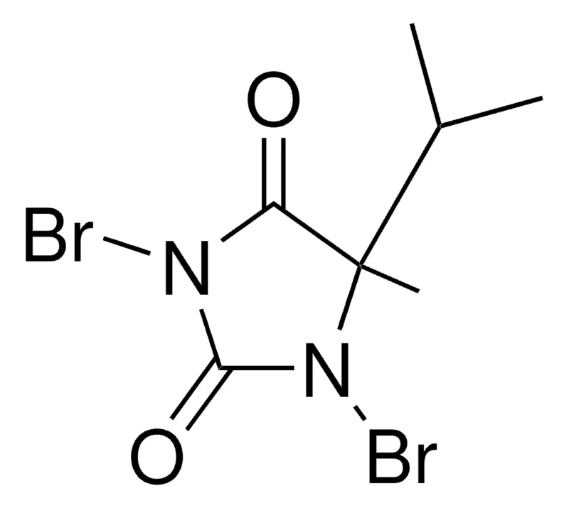Sigma-Aldrich 1,3-DIBROMO-5-ISOPROPYL-5-METHYLHYDANTOIN,AldrichCPR