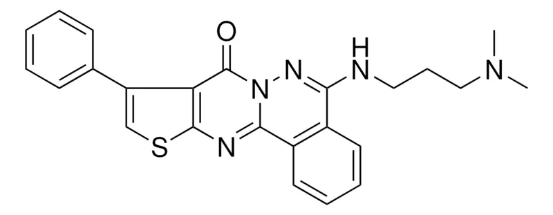 Sigma-Aldrich 5-{[3-(DIMETHYLAMINO)PROPYL]AMINO}-9-PHENYL-8H-THIENO[2',3':4,5]PYRIMIDO[2,1-A]PHTHALAZIN-8-ONE，AldrichCPR