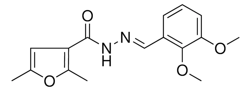 Sigma-Aldrich 2,5-DIMETHYL-FURAN-3-CARBOXYLIC ACID (2,3-DIMETHOXY-BENZYLIDENE)-HYDRAZIDE,AldrichCPR