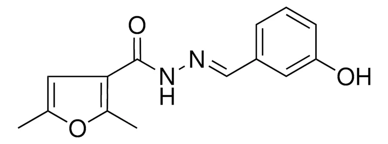 Sigma-Aldrich 2,5-DIMETHYL-FURAN-3-CARBOXYLIC ACID (3-HYDROXY-BENZYLIDENE)-HYDRAZIDE,AldrichCPR