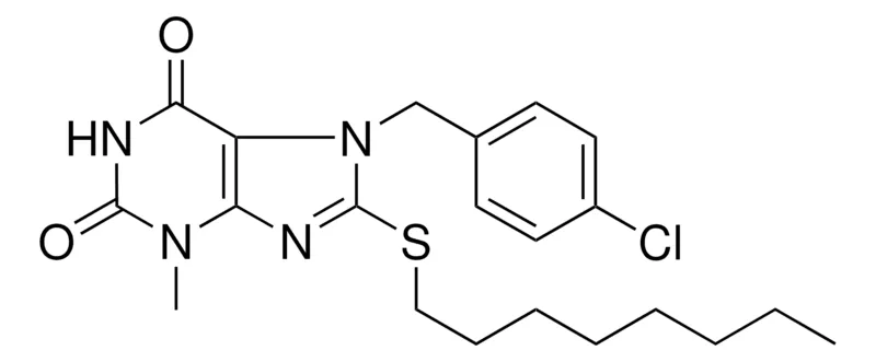 Sigma-Aldrich 7-(4-CHLORO-BENZYL)-3-METHYL-8-OCTYLSULFANYL-3,7-DIHYDRO-PURINE-2,6-DIONE,AldrichCPR