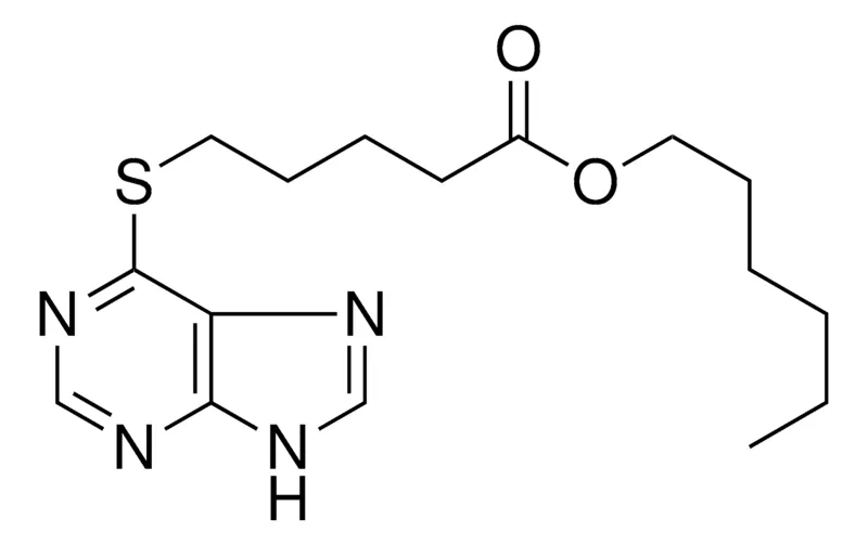 Sigma-Aldrich HEXYL 5-(9H-PURIN-6-YLTHIO)PENTANOATE,AldrichCPR