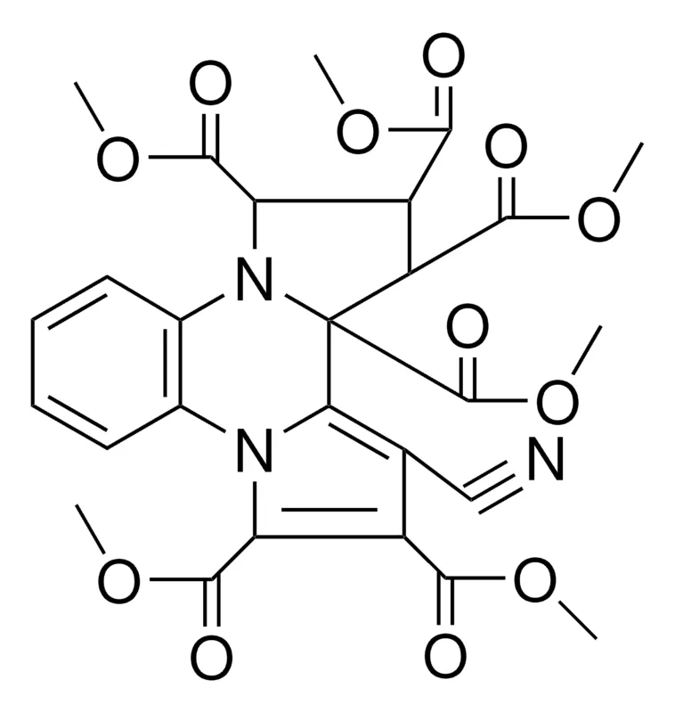 Sigma-Aldrich CYANO-1H-DIPYRROLO(1,2-A,2',1'-C)QUINOXALINE-HEXACARBOXYLIC ACID HEXA-ME ESTER,AldrichCPR