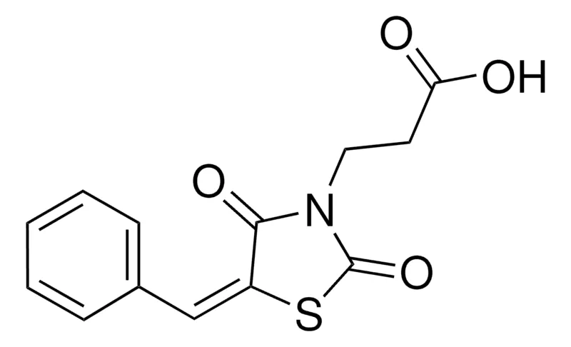 Sigma-Aldrich 3-(5-BENZYLIDENE-2,4-DIOXO-1,3-THIAZOLIDIN-3-YL)PROPANOIC ACID,AldrichCPR