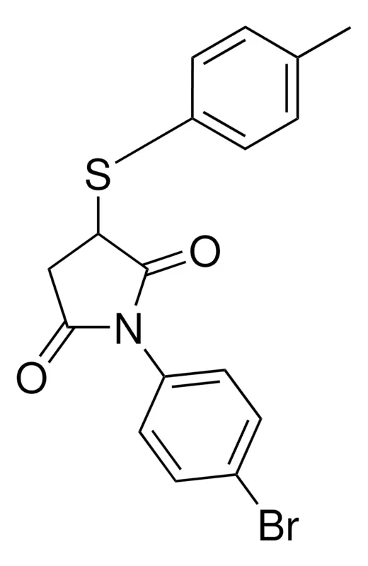 Sigma-Aldrich 1-(4-BROMOPHENYL)-3-(P-TOLYLTHIO)SUCCINIMIDE,AldrichCPR