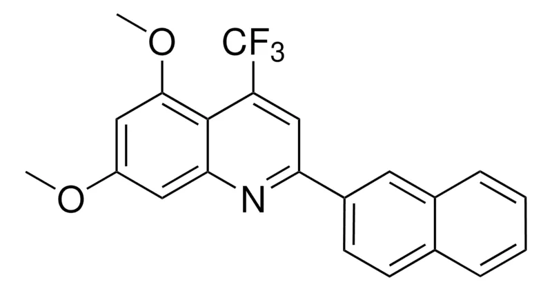 Sigma-Aldrich 5,7-DIMETHOXY-2-(2-NAPHTHYL)-4-(TRIFLUOROMETHYL)QUINOLINE,AldrichCPR