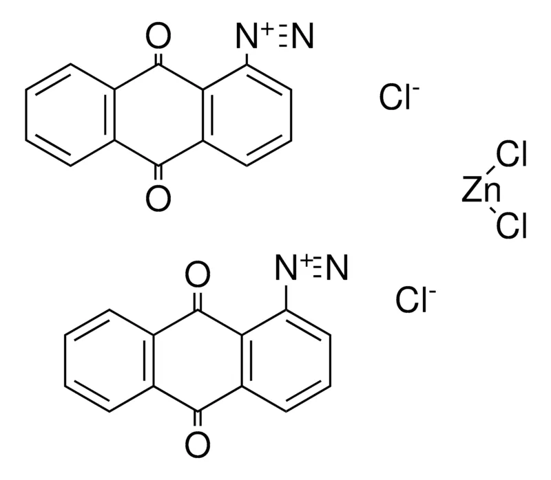 Sigma-Aldrich BIS(9,10-DIOXO-9,10-DIHYDROANTHRACENE-1-DIAZONIUM) ZINC(II) CHLORIDE,AldrichCPR