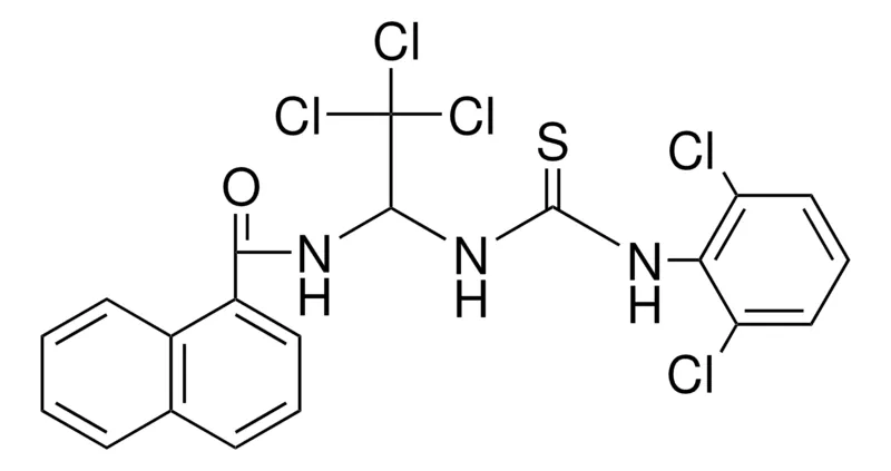 Sigma-Aldrich NAPHTHALENE-CARBOXYLIC ACID (TRICHLORO-1-(3-(DICHLORO-PH)-THIOUREIDO)-ET)-AMIDE,AldrichCPR