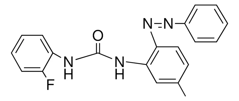 Sigma-Aldrich 1-(2-FLUOROPHENYL)-3-(5-METHYL-2-(PHENYLAZO)PHENYL)UREA,AldrichCPR