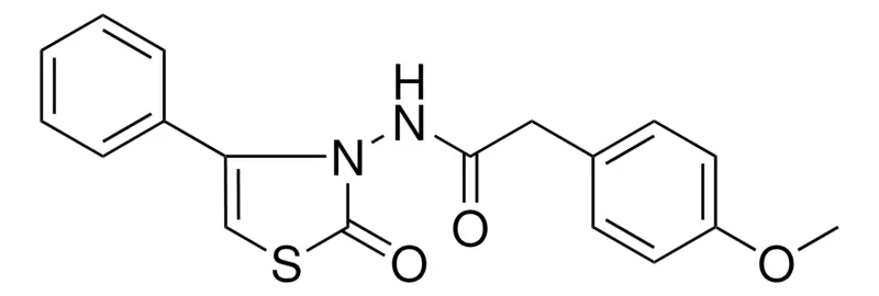 Sigma-Aldrich 2-(4-METHOXYPHENYL)-N-(2-OXO-4-PHENYL-1,3-THIAZOL-3(2H)-YL)ACETAMIDE,AldrichCPR