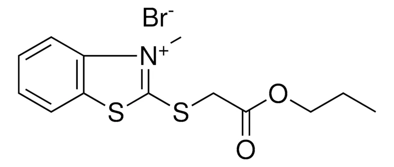 Sigma-Aldrich 3-METHYL-2-PROPOXYCARBONYLMETHYLSULFANYL-BENZOTHIAZOL-3-IUM, BROMIDE,AldrichCPR