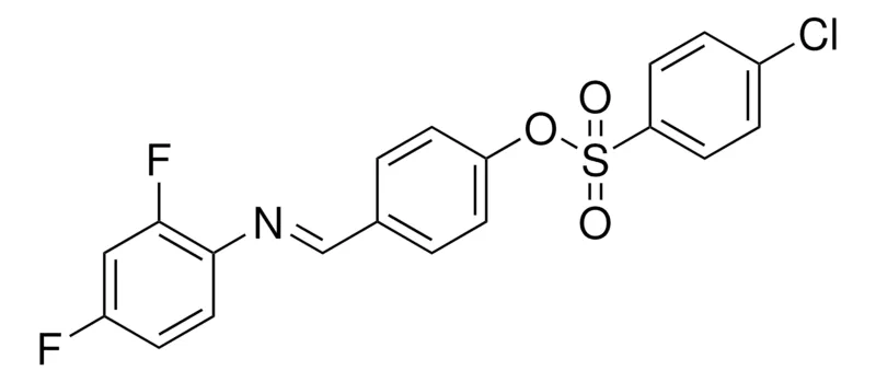 Sigma-Aldrich 4-CHLORO-BENZENESULFONIC ACID 4-((2,4-DIFLUORO-PHENYLIMINO)-METHYL)-PHENYL ESTER,AldrichCPR