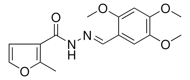 Sigma-Aldrich 2-METHYL-FURAN-3-CARBOXYLIC ACID (2,4,5-TRIMETHOXY-BENZYLIDENE)-HYDRAZIDE,AldrichCPR
