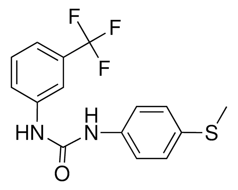 Sigma-Aldrich 1-(4-(METHYLTHIO)PHENYL)-3-(3-(TRIFLUOROMETHYL)PHENYL)UREA,AldrichCPR
