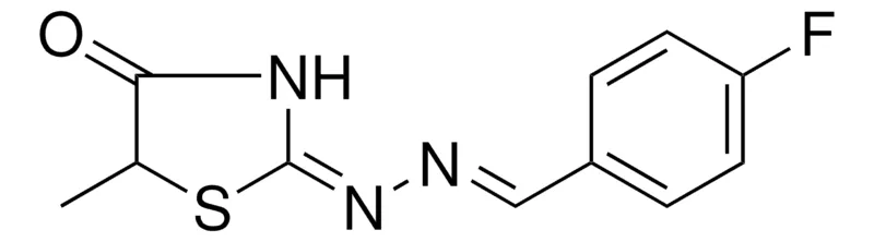 Sigma-Aldrich 2-[(4-FLUORO-BENZYLIDENE)-HYDRAZONO]-5-METHYL-THIAZOLIDIN-4-ONE，AldrichCPR