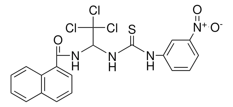 Sigma-Aldrich NAPHTHALENE-1-CARBOXYLIC ACID (TRICHLORO-1-(3-(3-NITRO-PH)-THIOUREIDO)-ET)-AMIDE,AldrichCPR