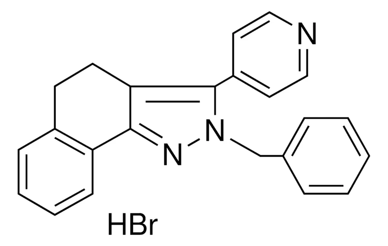 Sigma-Aldrich 2-BENZYL-4,5-DIHYDRO-3-(4-PYRIDYL)-2H-BENZ(G)INDAZOLE HYDROBROMIDE，AldrichCPR