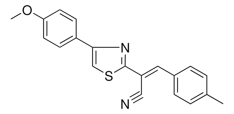 Sigma-Aldrich 2-(4-(4-METHOXY-PHENYL)-THIAZOL-2-YL)-3-P-TOLYL-ACRYLONITRILE,AldrichCPR