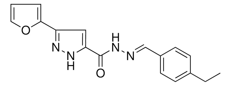Sigma-Aldrich 5-FURAN-2-YL-2H-PYRAZOLE-3-CARBOXYLIC ACID (4-ETHYL-BENZYLIDENE)-HYDRAZIDE,AldrichCPR