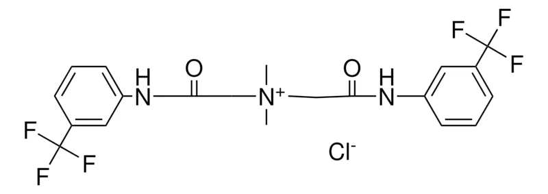 Sigma-Aldrich BIS-(A,A,A-TRIFLUORO-M-TOLYLCARBAMOYLMETHYL)-DIMETHYLAMMONIUM CHLORIDE,AldrichCPR