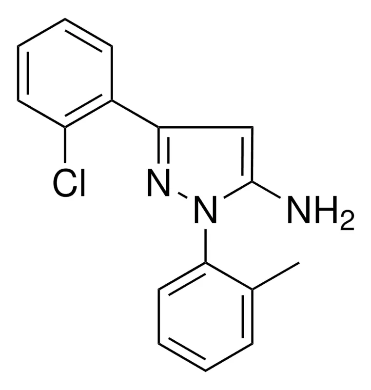 Sigma-Aldrich 3-(2-CHLOROPHENYL)-1-(2-METHYLPHENYL)-1H-PYRAZOL-5-AMINE,AldrichCPR