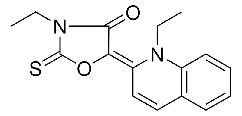 Sigma-Aldrich 3-ETHYL-5-(1-ETHYL-1H-QUINOLIN-2-YLIDENE)-2-THIOXO-OXAZOLIDIN-4-ONE,AldrichCPR