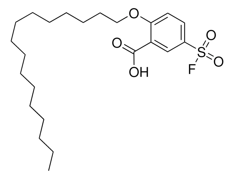 Sigma-Aldrich 5-(FLUOROSULFONYL)-2-(HEXADECYLOXY)BENZOIC ACID,AldrichCPR