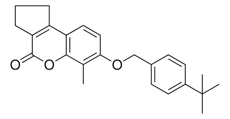 Sigma-Aldrich 7-(4-TERT-BUTYL-BENZYLOXY)-6-METHYL-2,3-DIHYDRO-1H-CYCLOPENTA(C)CHROMEN-4-ONE，AldrichCPR