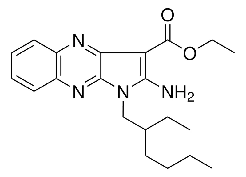Sigma-Aldrich ETHYL 2-AMINO-1-(2-ETHYLHEXYL)-1H-PYRROLO(2,3-B)QUINOXALINE-3-CARBOXYLATE,AldrichCPR