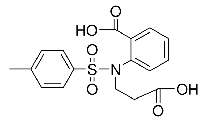 Sigma-Aldrich 2-((2-CARBOXY-ETHYL)-(TOLUENE-4-SULFONYL)-AMINO)-BENZOIC ACID,AldrichCPR