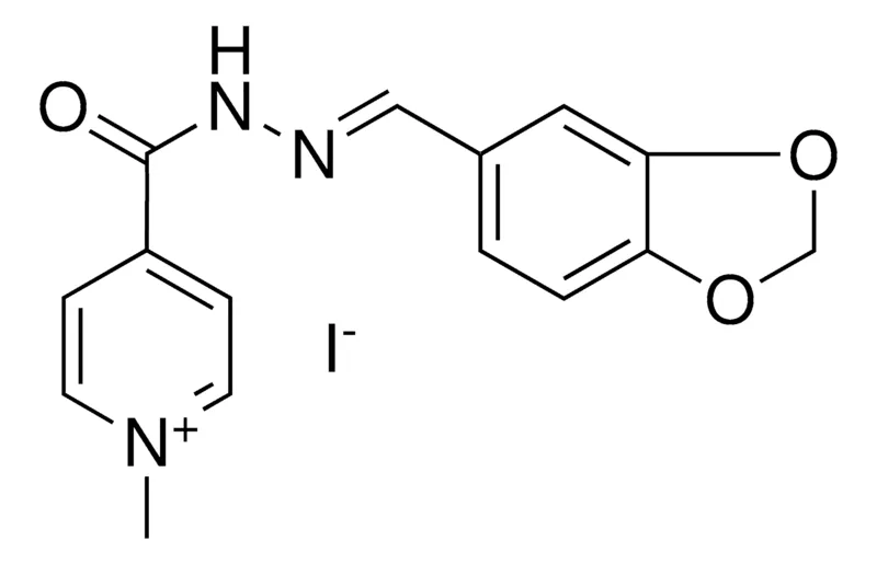 Sigma-Aldrich 4-(BENZO(1,3)DIOXOL-5-YLMETHYLENE-HYDRAZINOCARBONYL)-1-METHYL-PYRIDINIUM, IODIDE,AldrichCPR