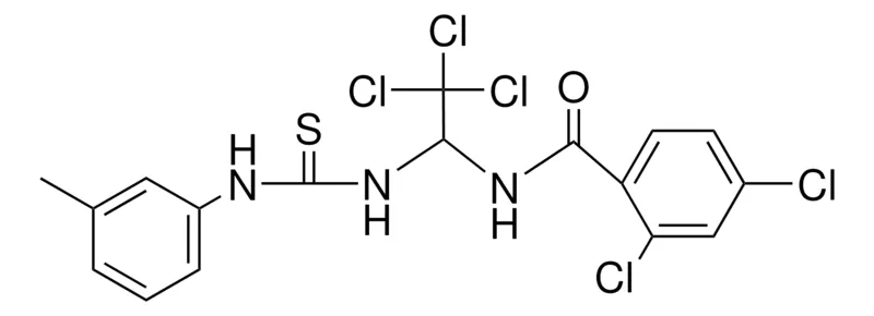 Sigma-Aldrich 2,4-DICHLORO-N-(2,2,2-TRICHLORO-1-(3-M-TOLYL-THIOUREIDO)-ETHYL)-BENZAMIDE,AldrichCPR