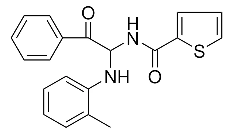 Sigma-Aldrich THIOPHENE-2-CARBOXYLIC ACID (2-OXO-2-PHENYL-1-O-TOLYLAMINO-ETHYL)-AMIDE,AldrichCPR