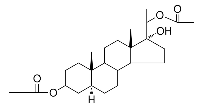 Sigma-Aldrich (5ALPHA)-20-(ACETYLOXY)-17-HYDROXYPREGNAN-3-YL ACETATE,AldrichCPR