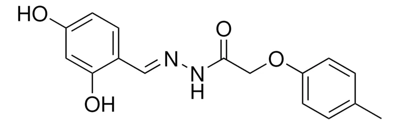Sigma-Aldrich N'-(2,4-DIHYDROXYBENZYLIDENE)-2-(4-METHYLPHENOXY)ACETOHYDRAZIDE,AldrichCPR