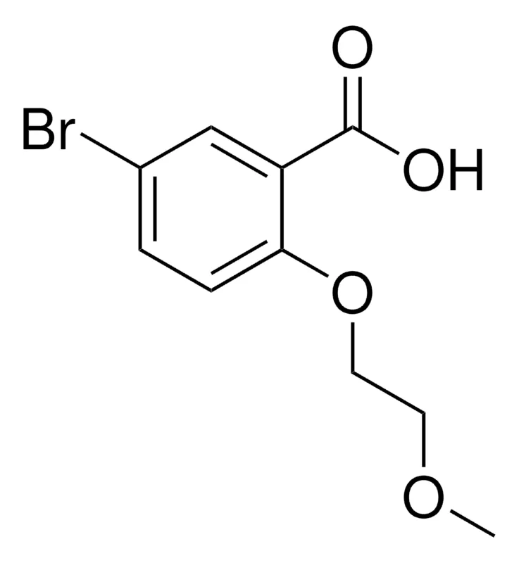 Sigma-Aldrich 5-BROMO-2-(2-METHOXYETHOXY)BENZOIC ACID,AldrichCPR