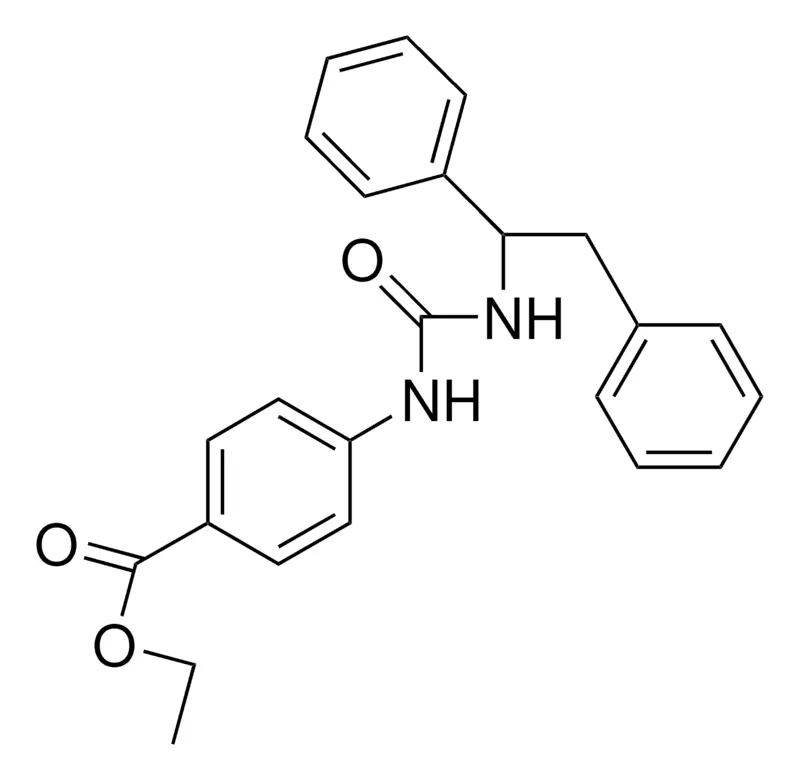 Sigma-Aldrich 1-(4-ETHOXYCARBONYLPHENYL)-3-(ALPHA-PHENYLPHENETHYL)UREA,AldrichCPR