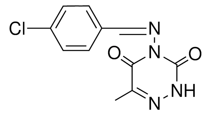 Sigma-Aldrich 4-(4-CHLOROBENZYLIDENEAMINO)-6-METHYL-1,2,4-TRIAZINE-3,5(2H,4H)-DIONE,AldrichCPR