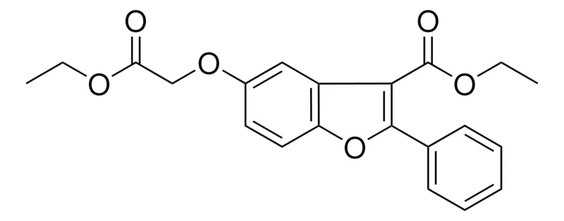 Sigma-Aldrich 5-ETHOXYCARBONYLMETHOXY-2-PHENYL-BENZOFURAN-3-CARBOXYLIC ACID ETHYL ESTER,AldrichCPR