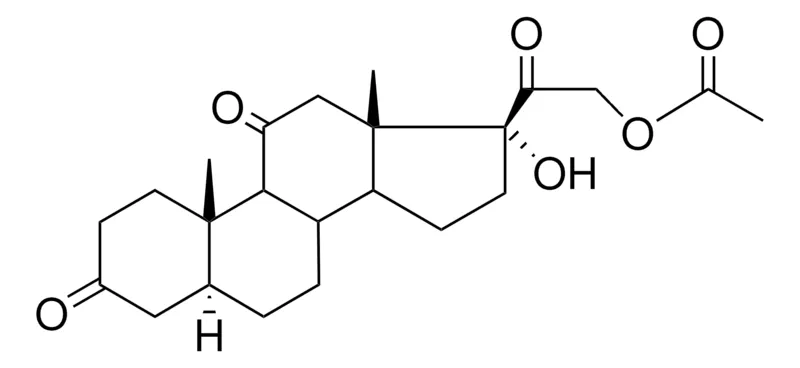 Sigma-Aldrich 17-ALPHA-HYDROXY-3,11,20-TRIOXO-5-ALPHA-PREGNAN-21-YL ACETATE,AldrichCPR