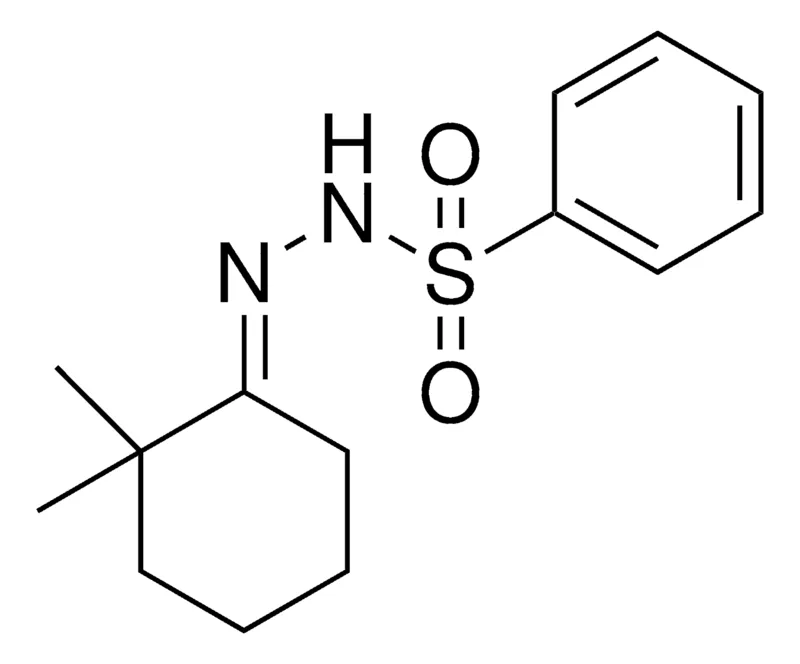 Sigma-Aldrich N'-[(1E)-2,2-DIMETHYLCYCLOHEXYLIDENE]BENZENESULFONOHYDRAZIDE，AldrichCPR