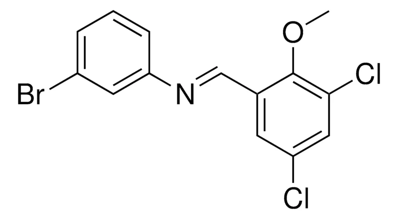 Sigma-Aldrich (3-BROMO-PHENYL)-(3,5-DICHLORO-2-METHOXY-BENZYLIDENE)-AMINE,AldrichCPR