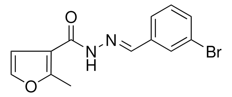 Sigma-Aldrich 2-METHYL-FURAN-3-CARBOXYLIC ACID (3-BROMO-BENZYLIDENE)-HYDRAZIDE,AldrichCPR
