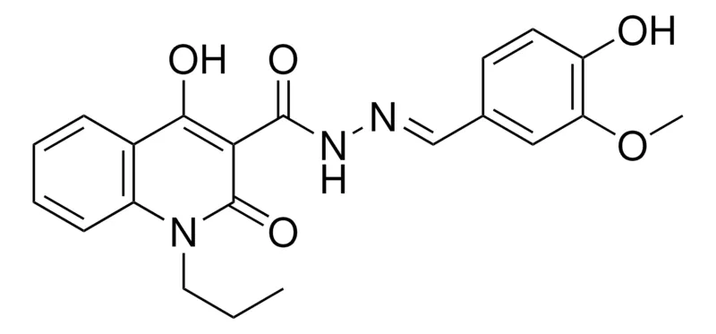 Sigma-Aldrich 4-HO-N'-(4-HO-3-MEO-BENZYLIDENE)2-OXO-1-PR-1,2-DIHYDRO-3-QUINOLINECARBOHYDRAZIDE,AldrichCPR