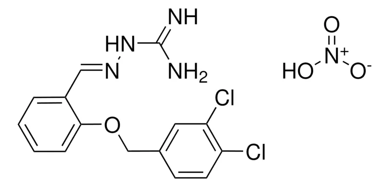 Sigma-Aldrich 1-(2-(3,4-DICHLOROBENZYLOXY)BENZYLIDENEAMINO)GUANIDINE NITRATE,AldrichCPR